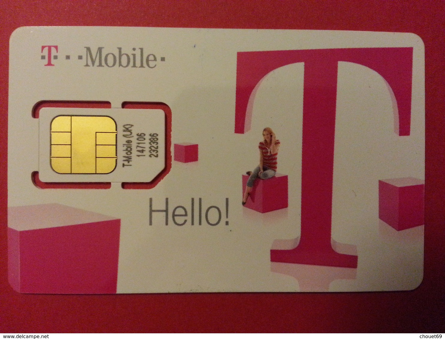 GSM SIM T MOBILE UK Mint With His Chip ONLY TO COLLECT - A Identificar