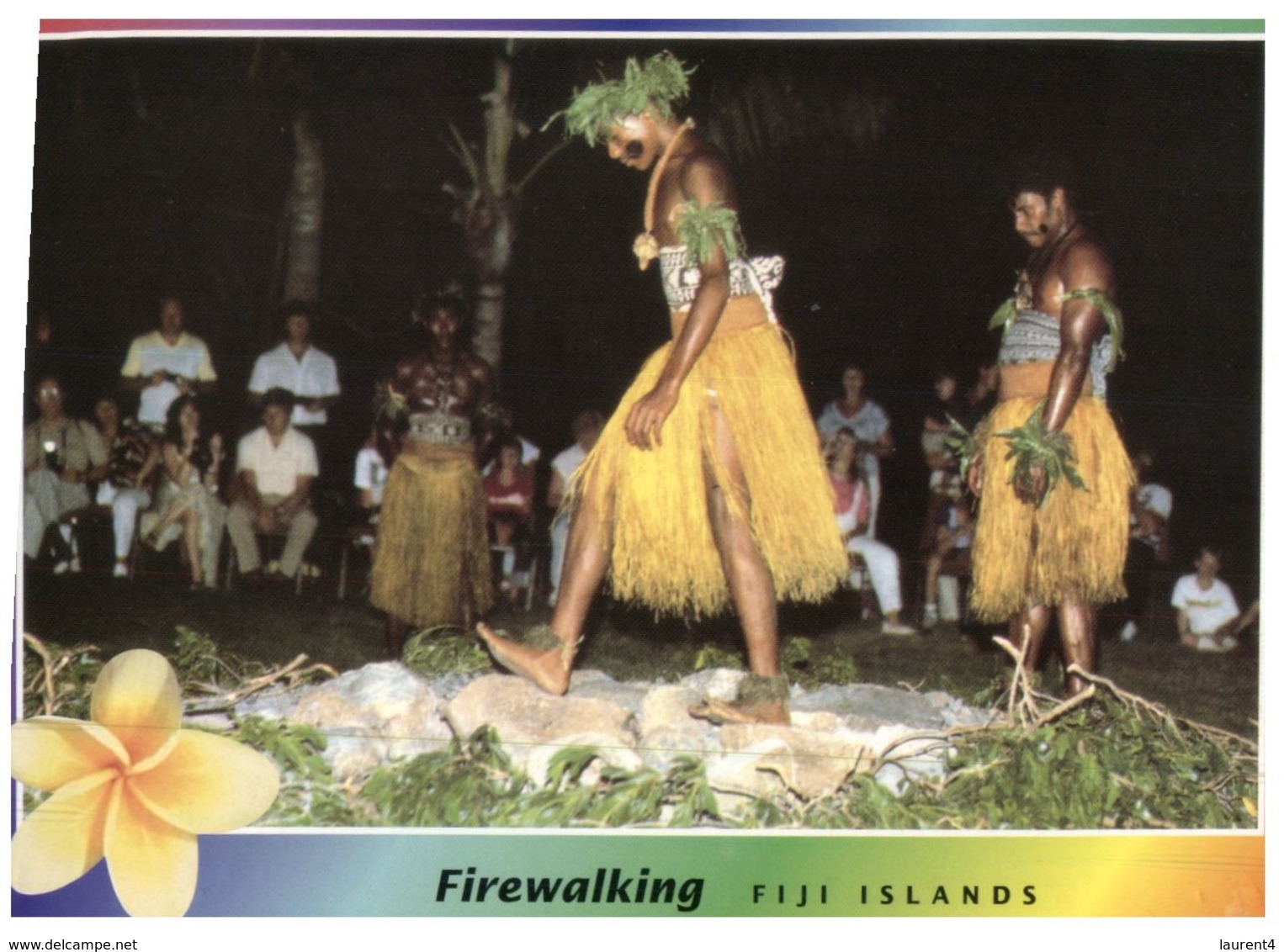 (111) Fiji Folklore Firewalking - Fidji