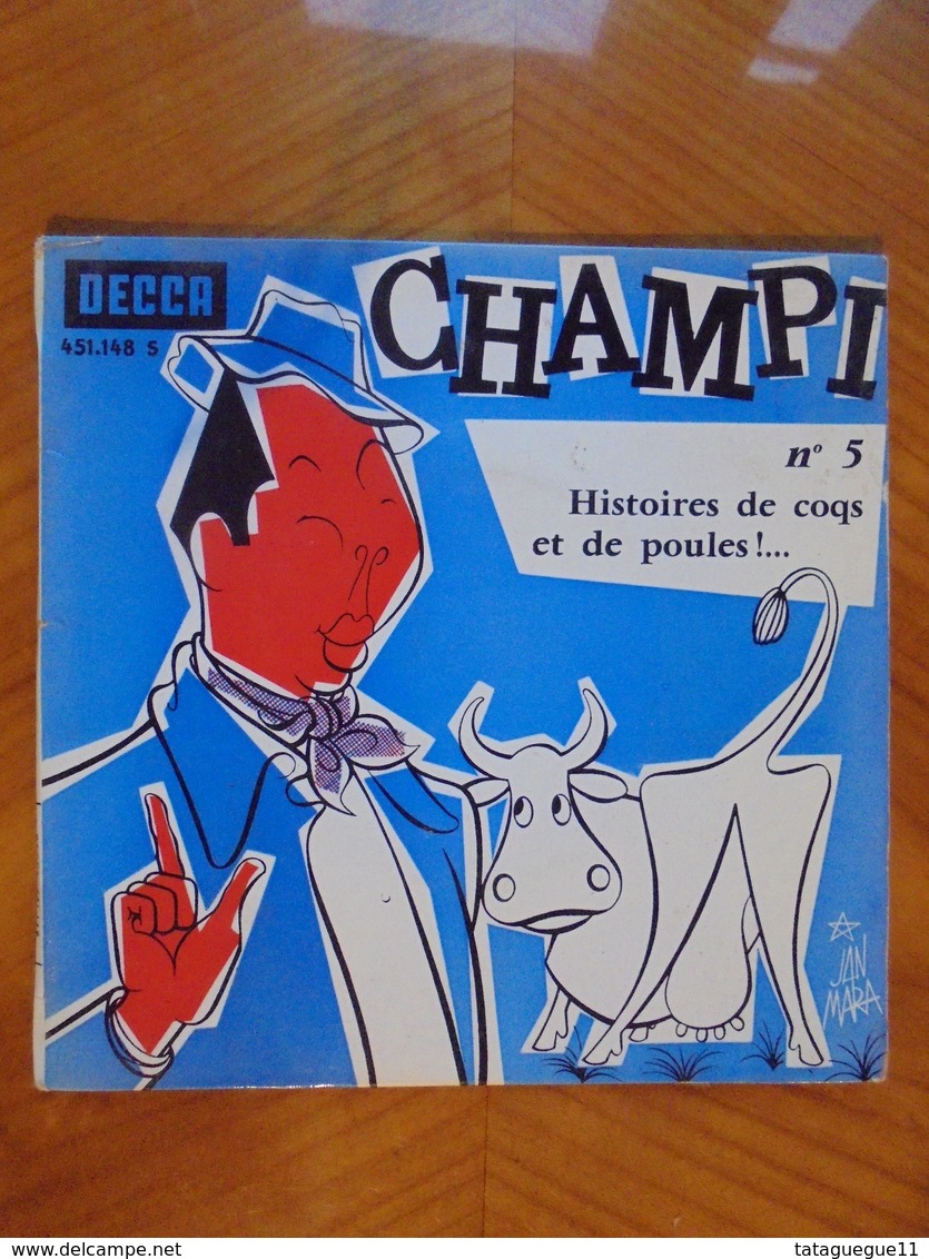 Disque Vinyle 45 T Champi N° 5 Années 60 - Comiques, Cabaret