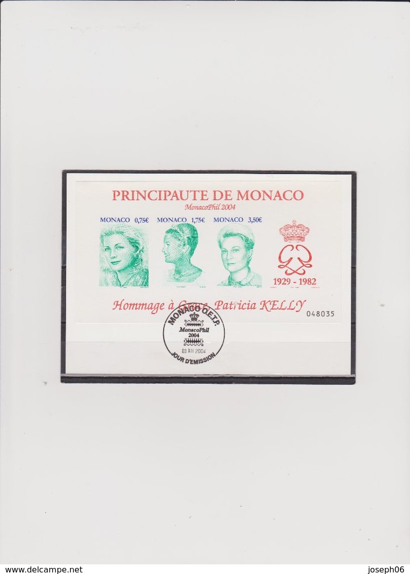 MONACO    2004  Carte Postale  Y.T. N° B. F. 90  Oblitéré - Used Stamps