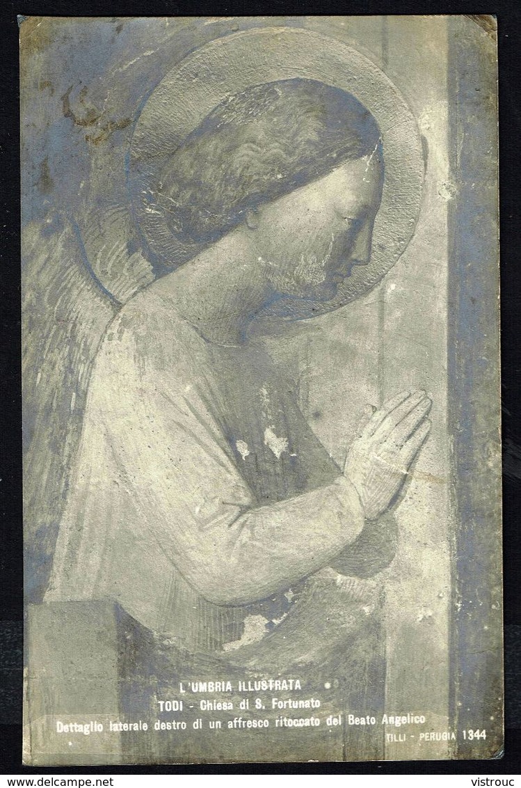 Vierge Marie - TODI, église De S. Fortunato (It) - Circulé - Circulated - Gelaufen - 1908. - Vierge Marie & Madones