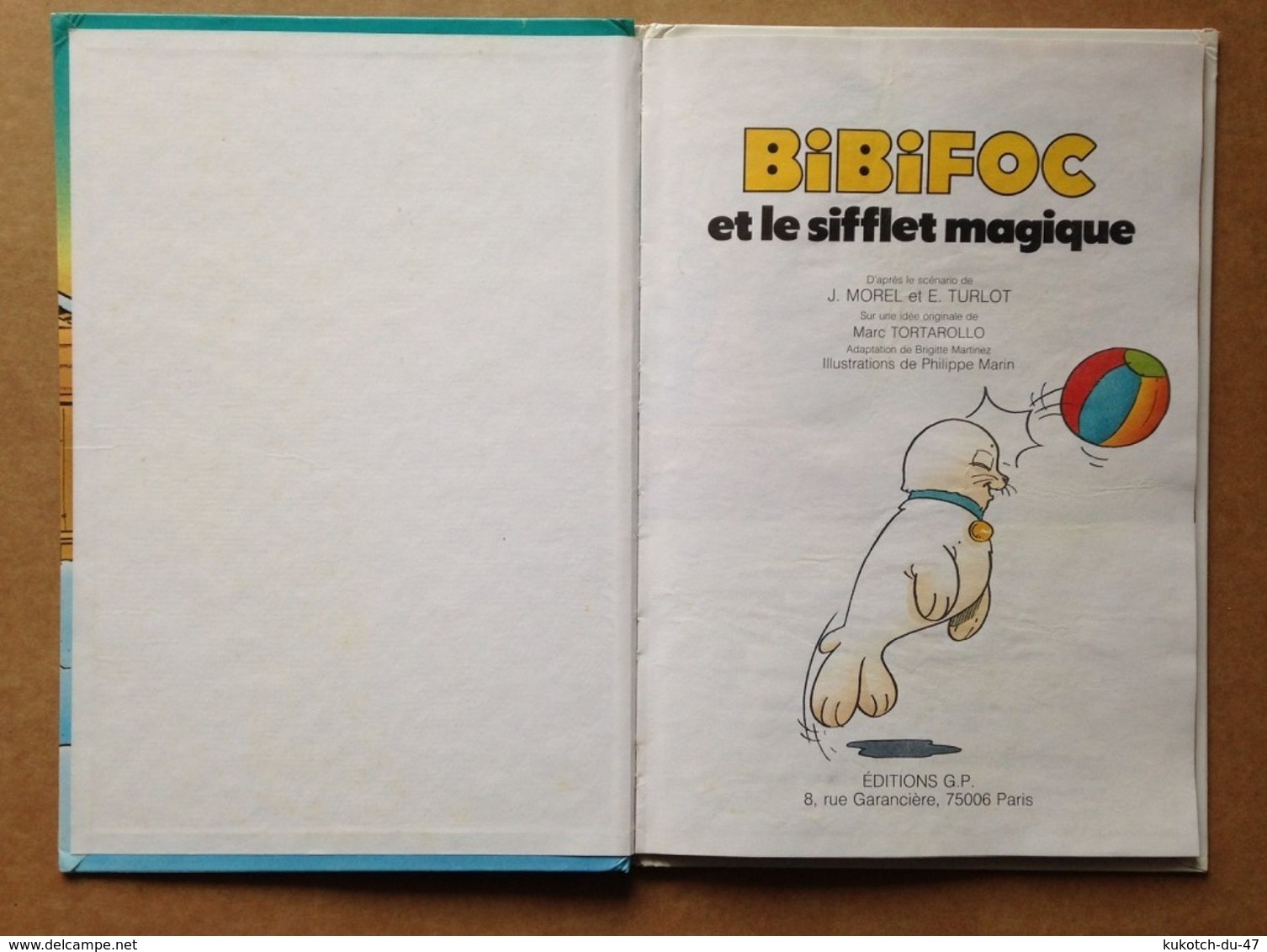 Album Jeunesse - Bibifoc (1986) - Bibliothèque Rouge Et Or