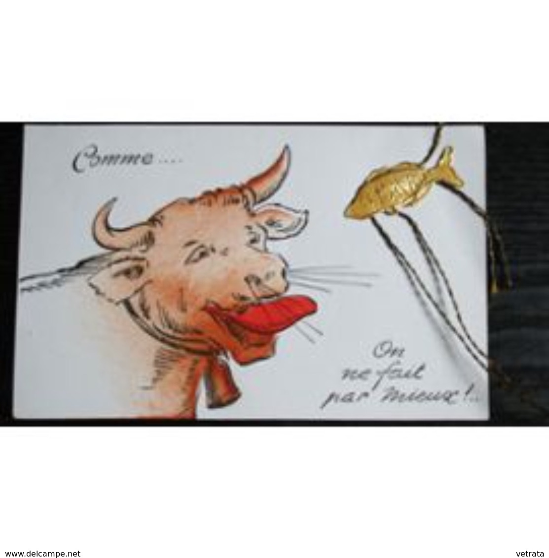 Carte Postale : Premier Avril, Comme Vache, On Ne Fait Pas Mieux ! - Altri & Non Classificati