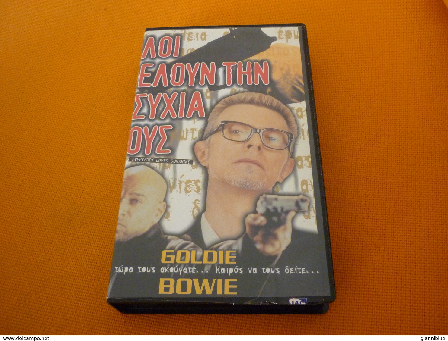 Everybody Loves Sunshine David Bowie Goldie Old Greek Vhs Cassette Tape From Greece - Concert & Music