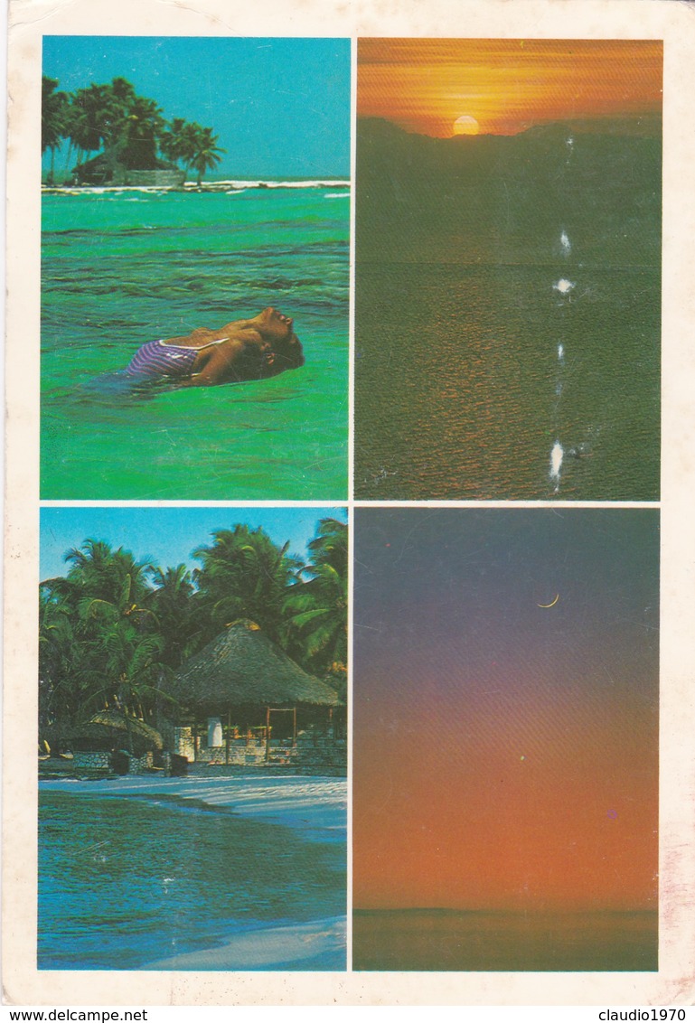 CARTOLINA - POSTCARD - REPUBBLICA DOMINICANA - MADRUGADA Y AMANECER - Altri & Non Classificati