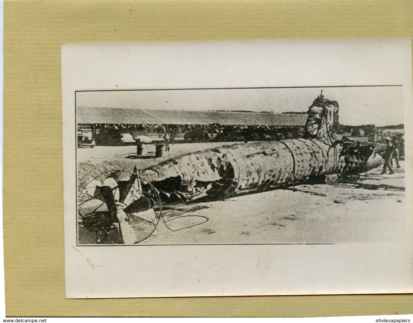 Guerre 39/45 - La Premiére Photo De La  Torpille Humaine Japonaise à  PEARL-HARBOURG  En 1942 - Guerra, Militari