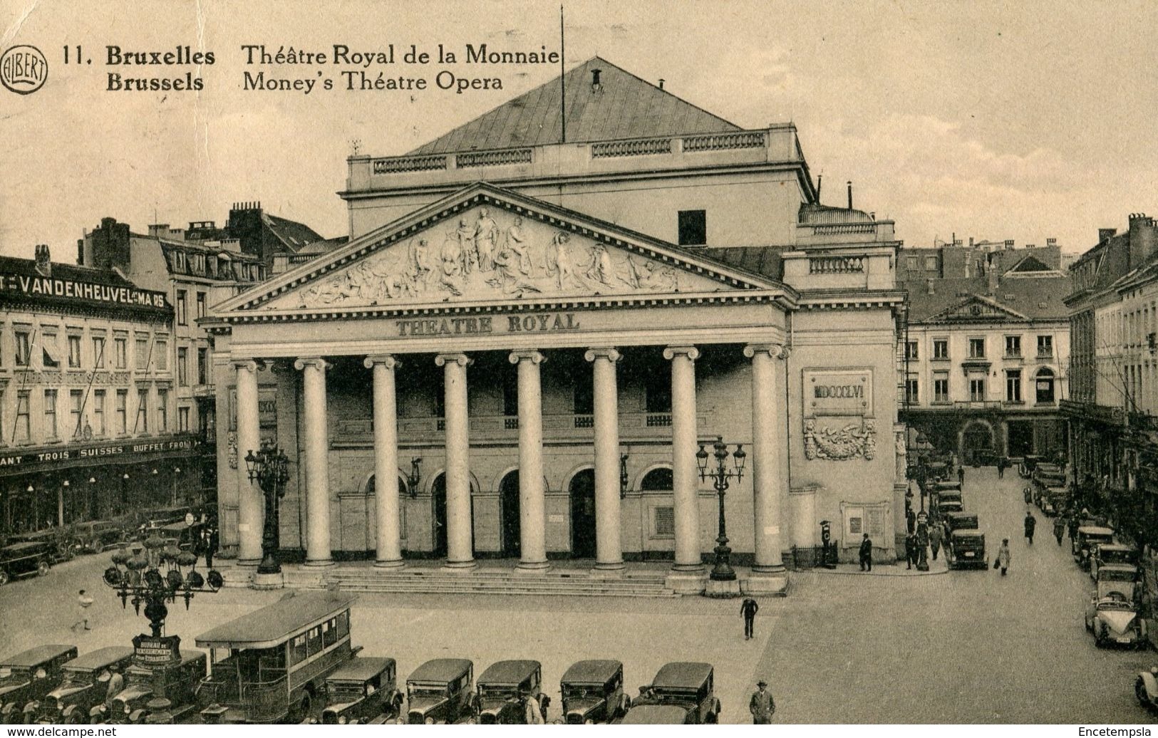 CPA - Carte Postale - Belgique - Bruxelles - Théâtre De La Monnaie ( CP5) - Monumenten, Gebouwen