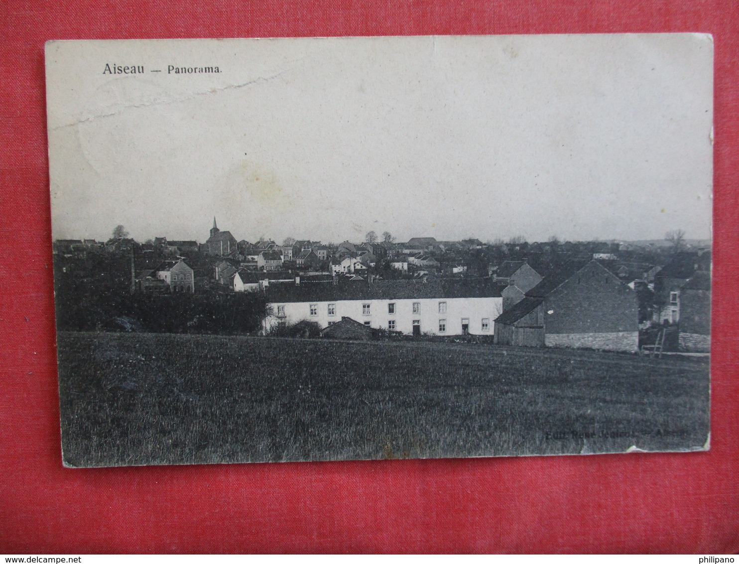 Belgium > Hainaut > Aiseau-Presles Left Top Side Crease >ref 2813 - Aiseau-Presles