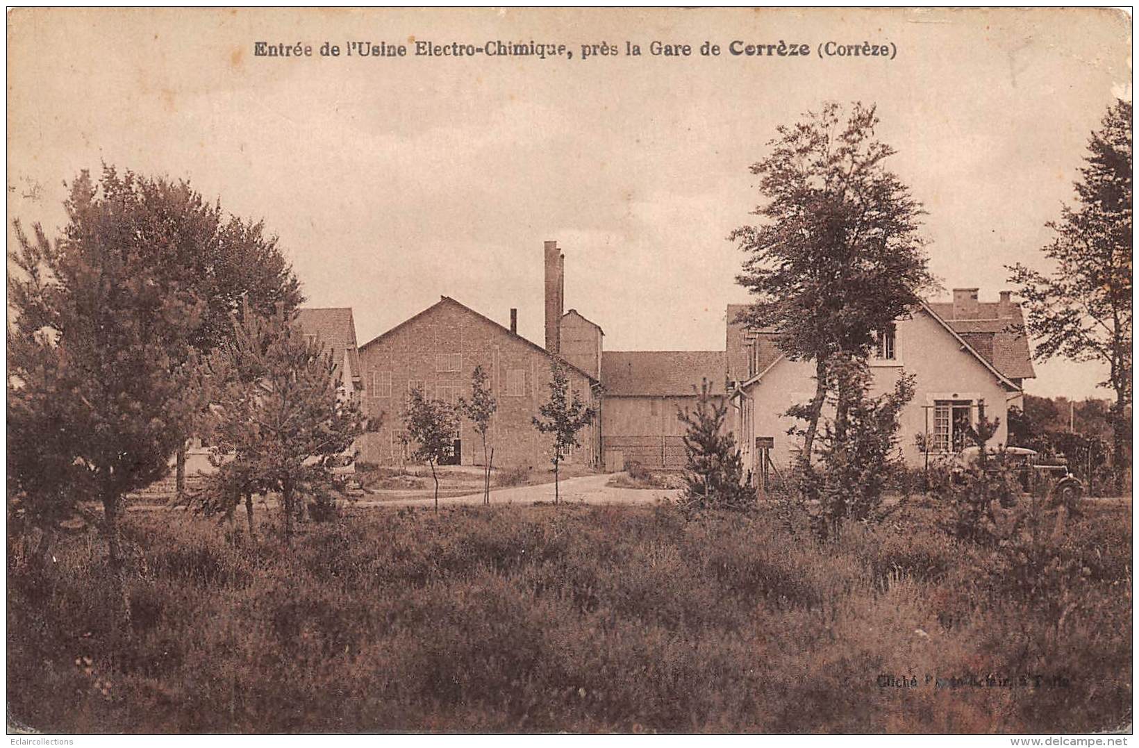 Corrèze     19       Usine éléctro Chimique     (voir Scan) - Autres & Non Classés