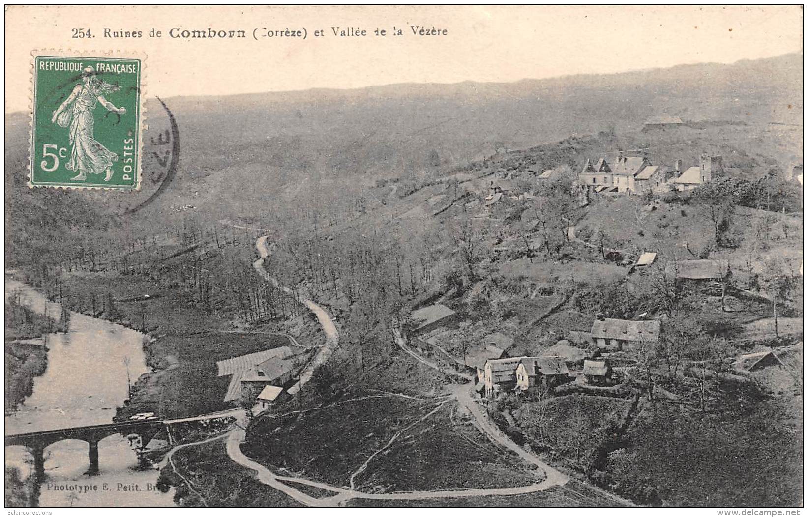 Comborn      19     Ruines Et Vallée De La Vézère        (voir Scan) - Altri & Non Classificati