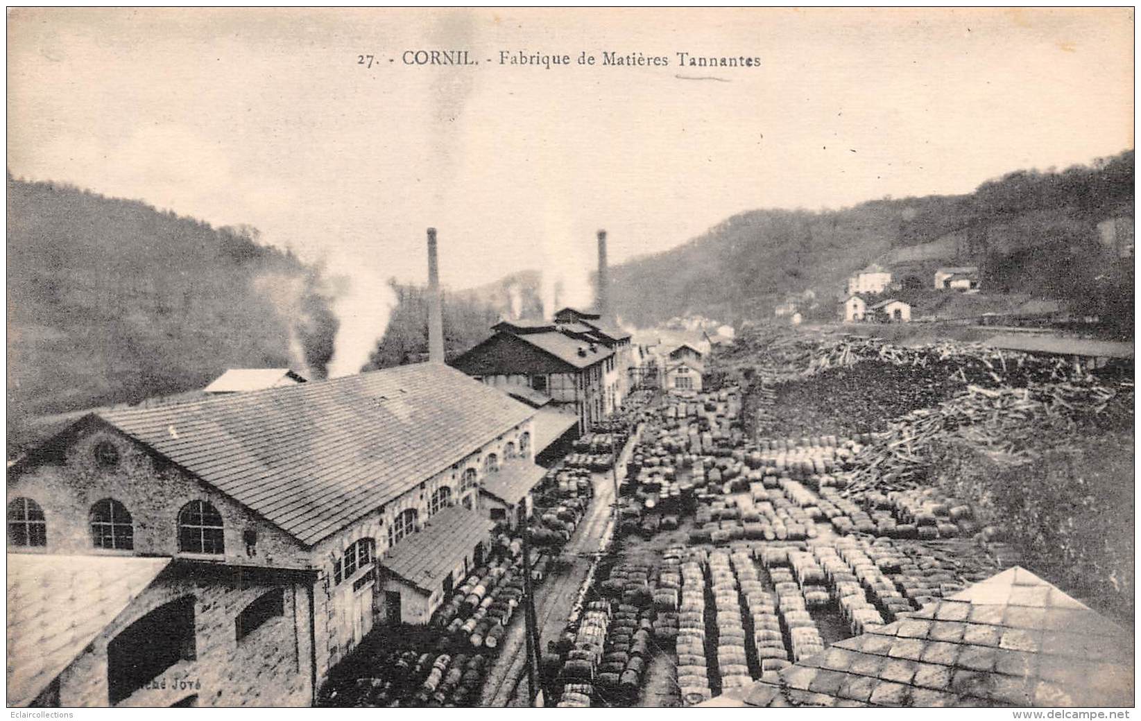 Cornil      19      Tannerie. Fabrique De Matières Tannantes         (voir Scan) - Sonstige & Ohne Zuordnung