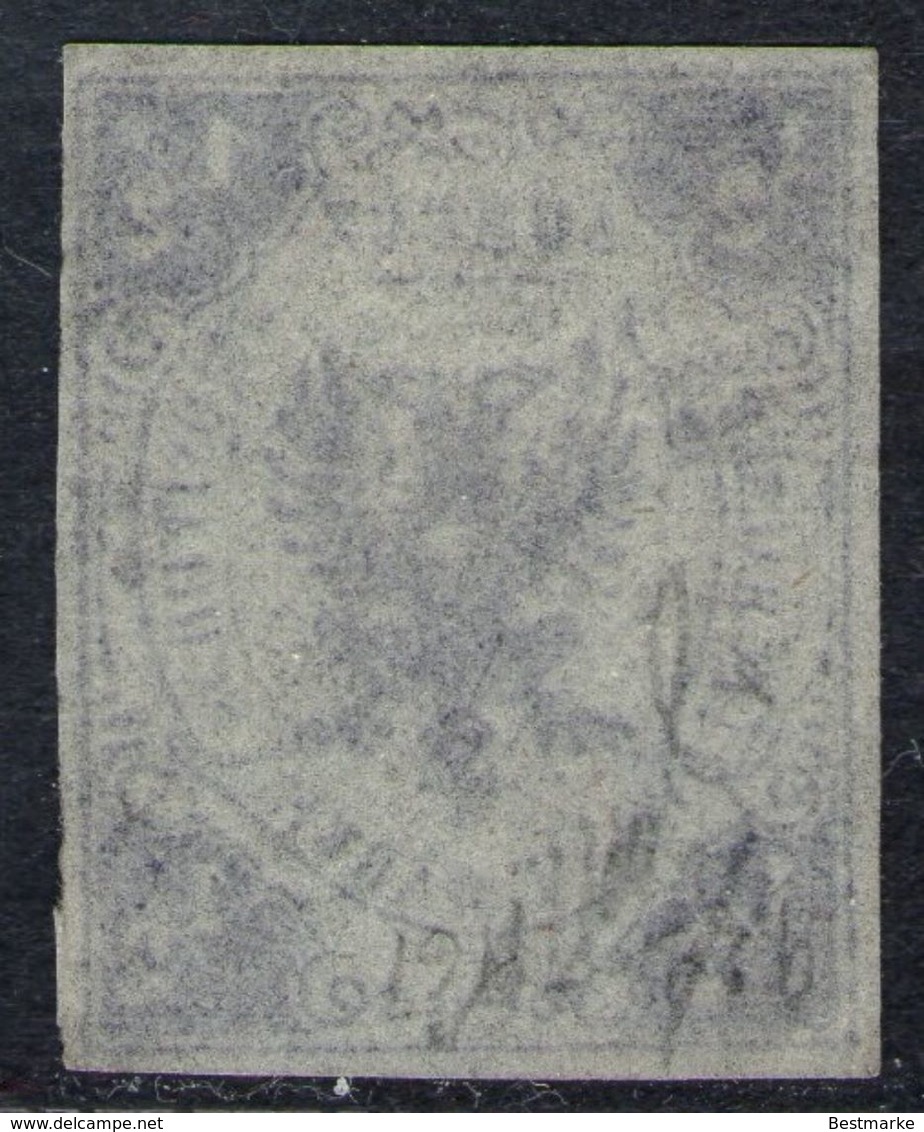 Lübeck Nr. 1 - 1/2 Shilling Dunkelviolett Ungebraucht - Tadellos - Lübeck