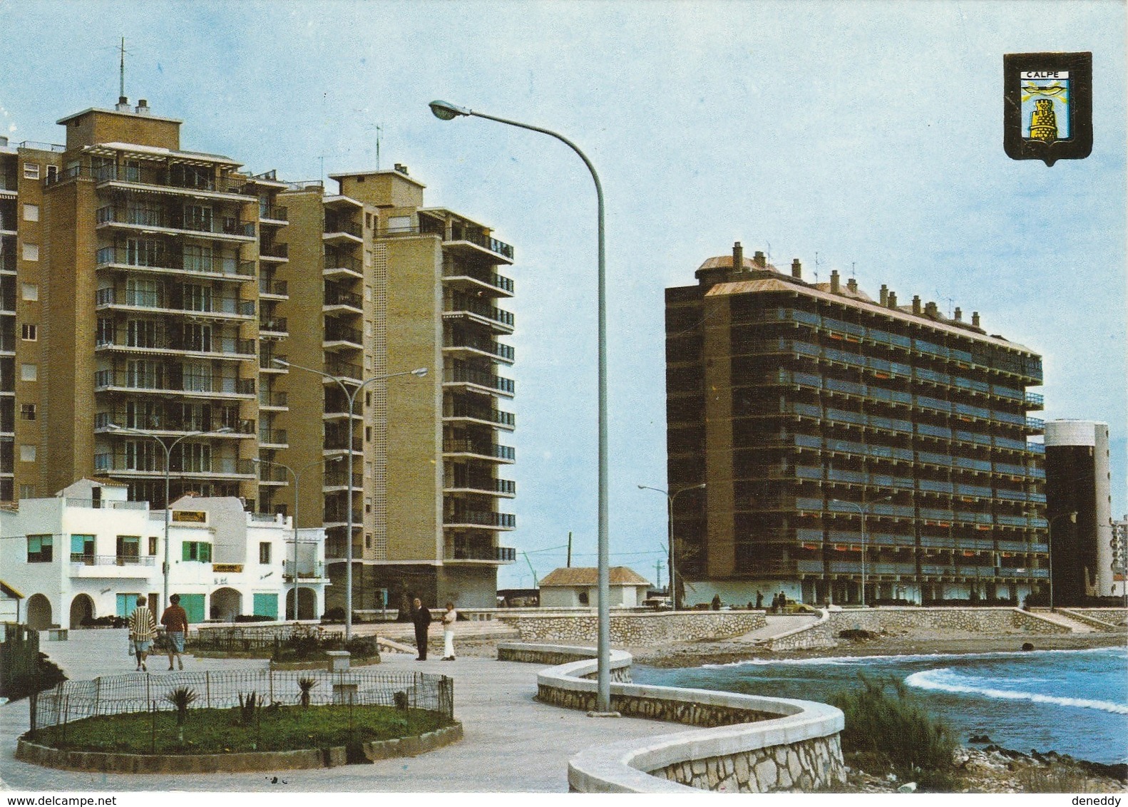 Spanje : Calpe - Paseo Maritimo. - Alicante