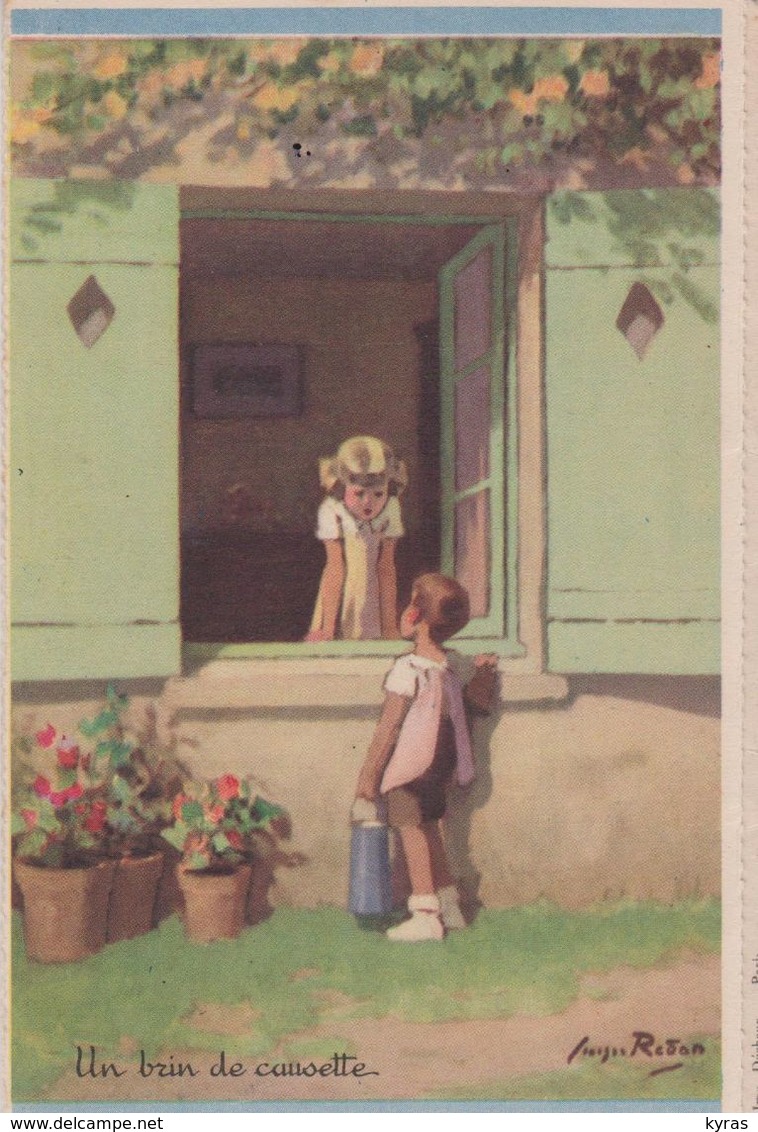 Carnet  Nal Colonies Vacances 3 Volets  Ill.G. REDON+ Pubs : Loterie Nale (Ill. A. GIROUX)+ Ovomaltine, Dunlop, L.S.K. - Health