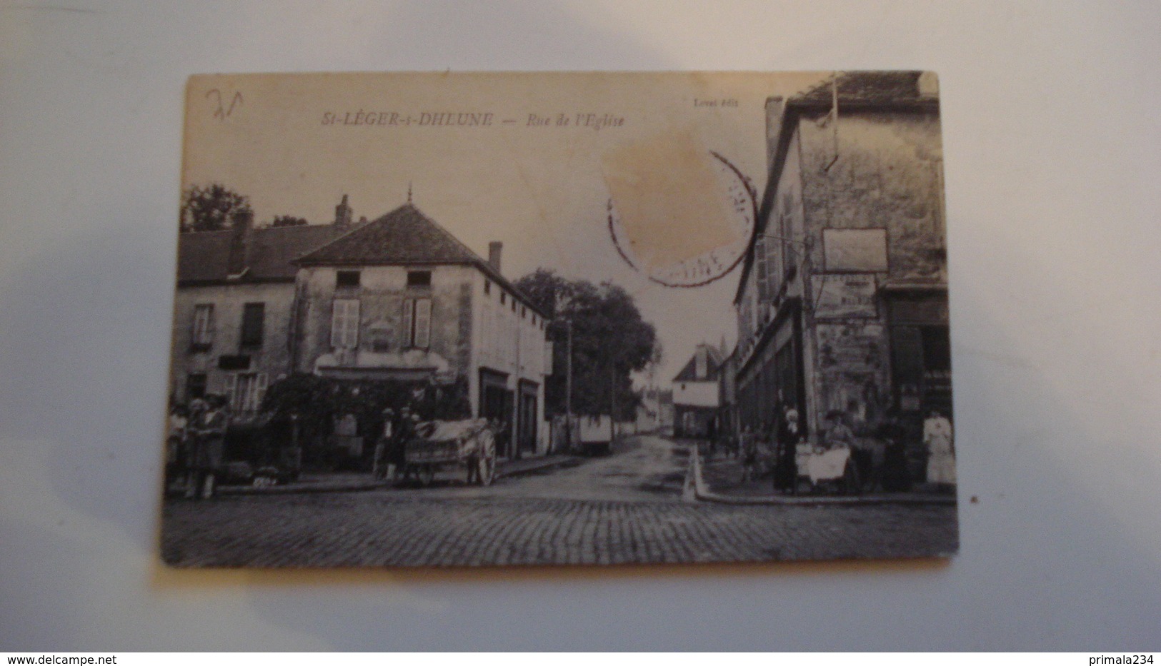 SAINT LEGER SUR DHEUNE 71-Rue De L'église - Autres & Non Classés