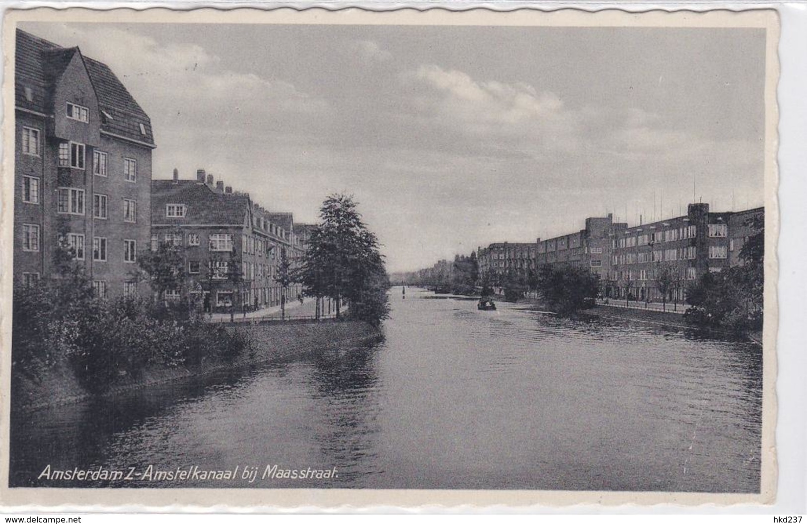Amsterdam Z Amstelkanaal Bij Maasstraat # 1941    1415 - Amsterdam