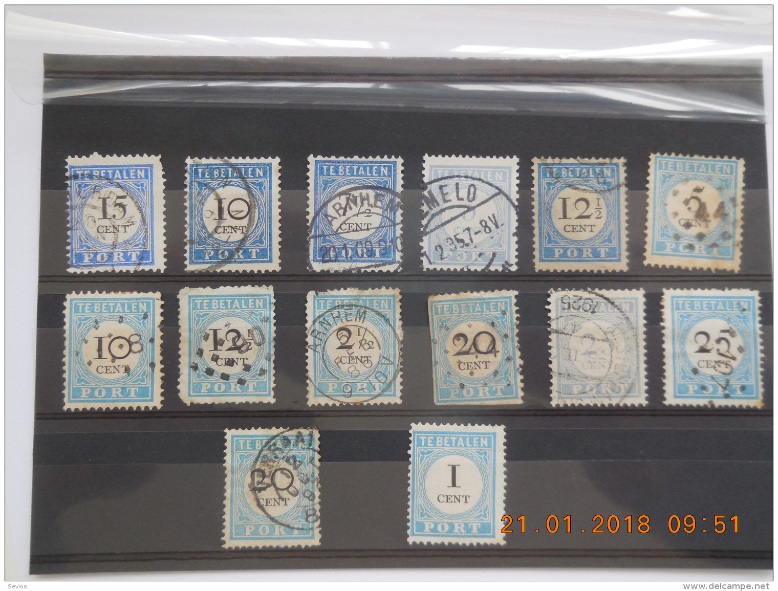 Sevios / Netherlands / Stamps **, *, (*) Or Used - Strafportzegels