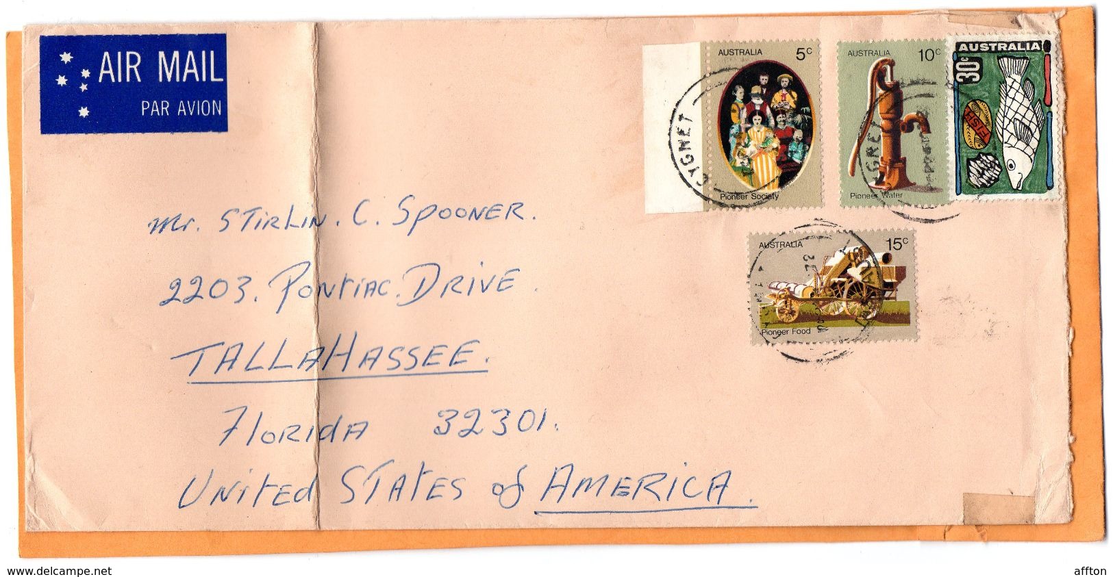 Australia Cover Mailed - Covers & Documents