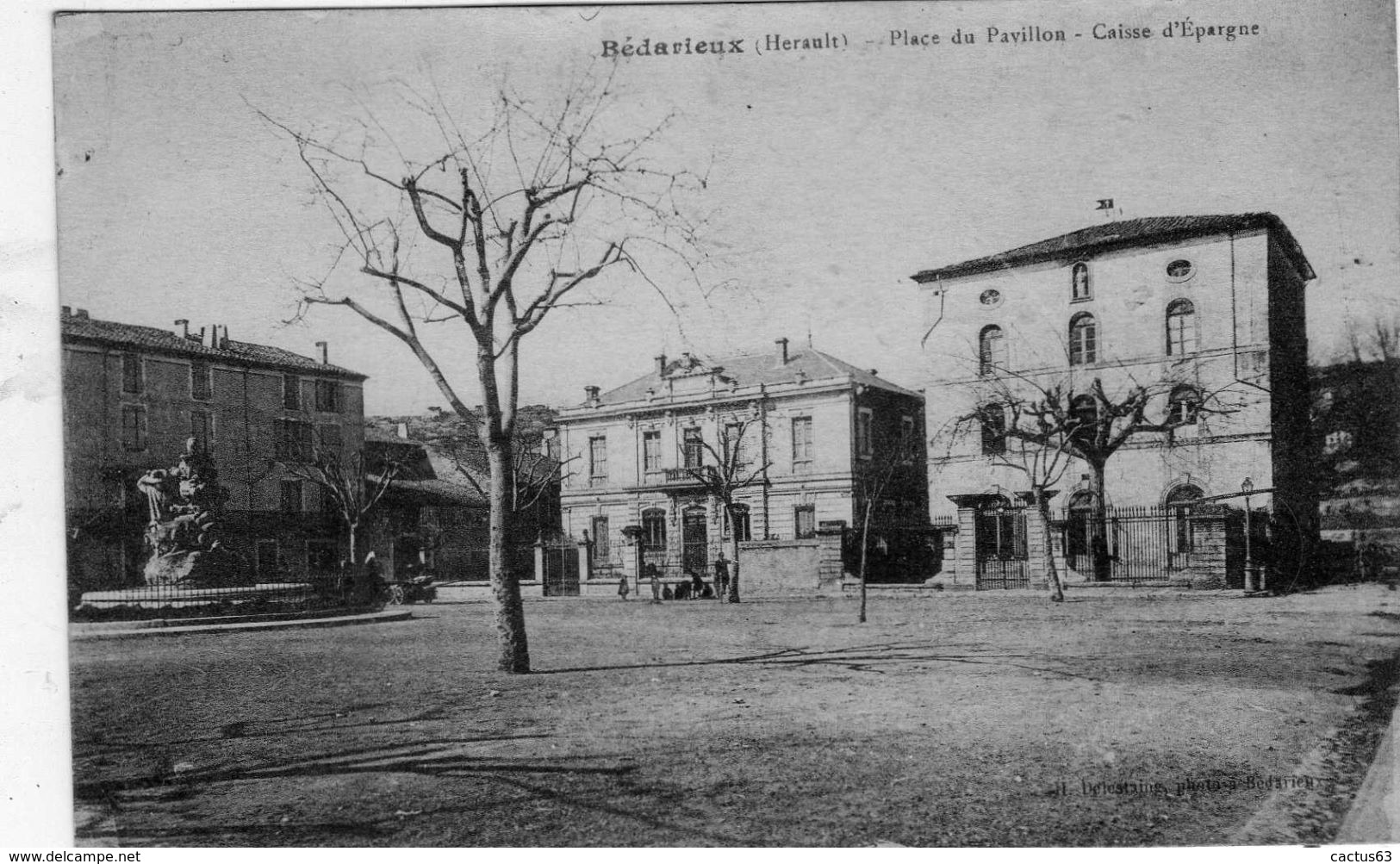 BEDARIEUX  Place Du Pavillon .Caisse D'Epargne - Bedarieux