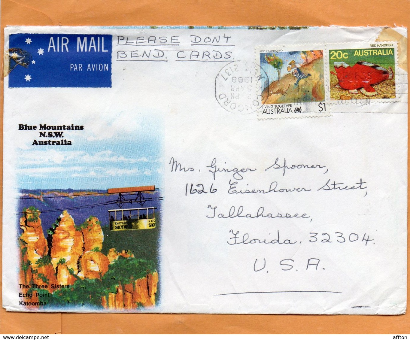 Australia Cover Mailed - Covers & Documents