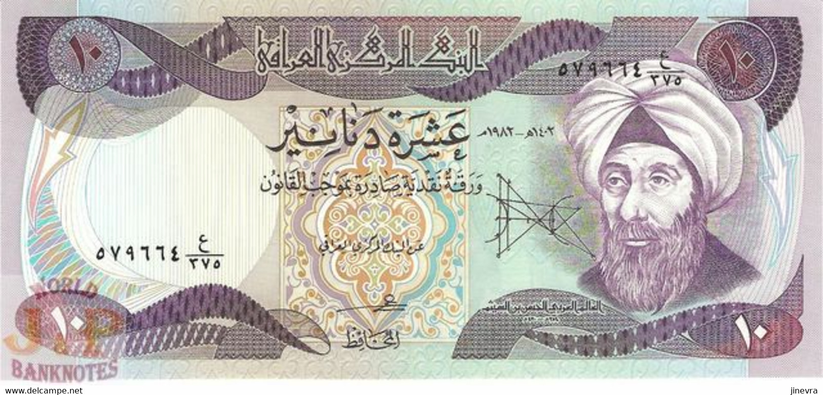 IRAQ 10 DINARS 1982 PICK 71 UNC - Iraq