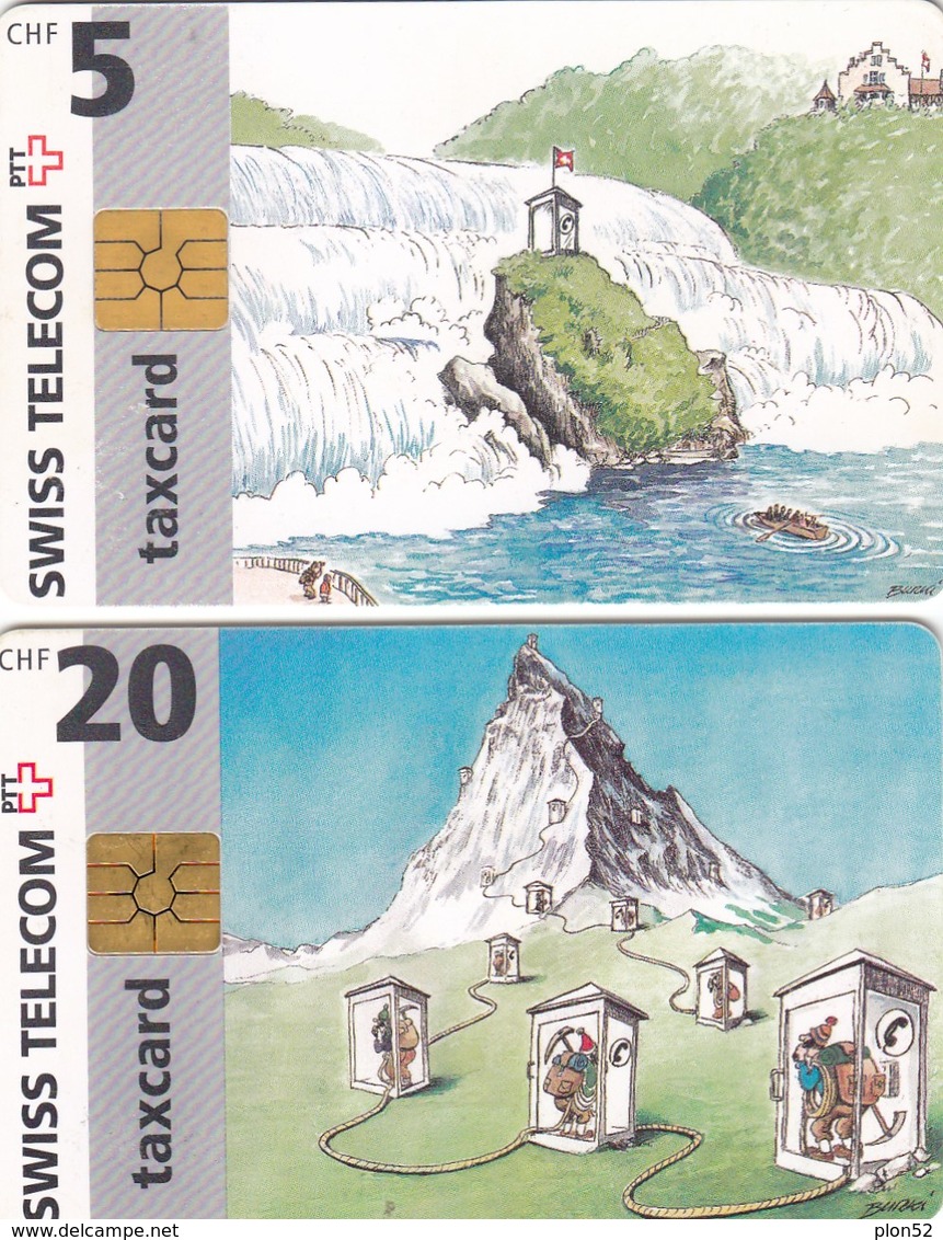 11508 - N°. 2 TAXCARDS-USATE - Suisse