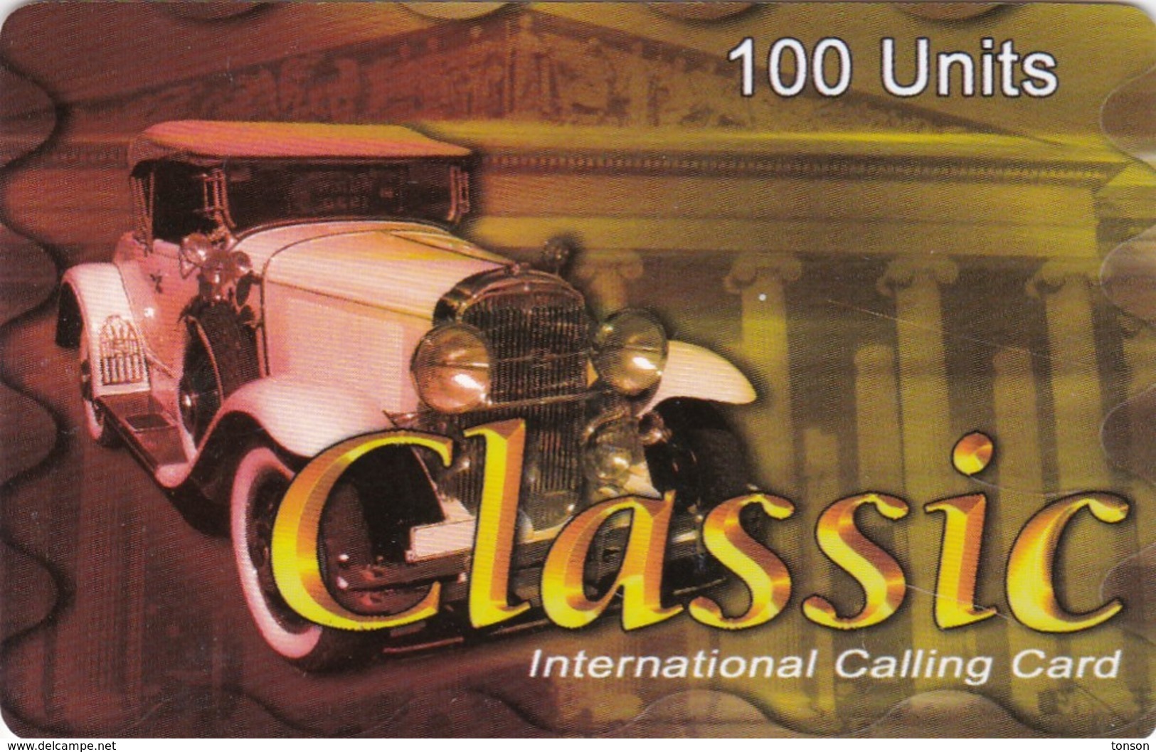 Classic International Card, Car, 2 Scans.   Please Read - Cars