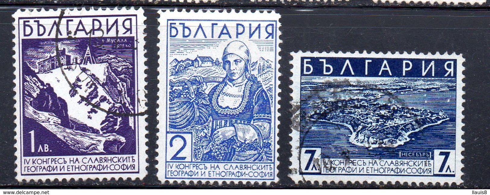 BULGARIA.  AÑO 1936.  Yv  287/289 (MH/USED) - Nuevos