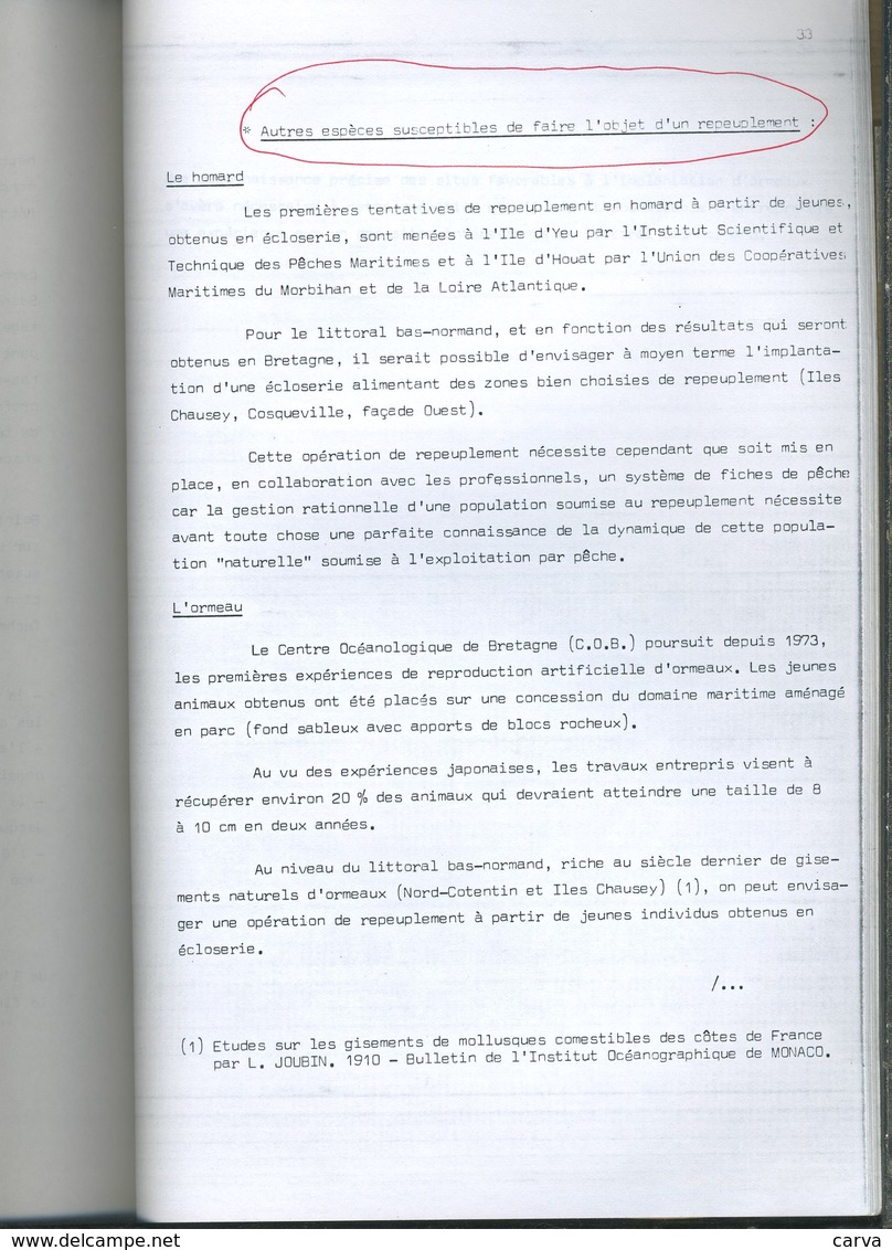 Etude sur la Mytiliculture, Ostréiculture, Conchyliculture, Aquaculture, Saumon, Huîtres, Coquille saint jacques, moules