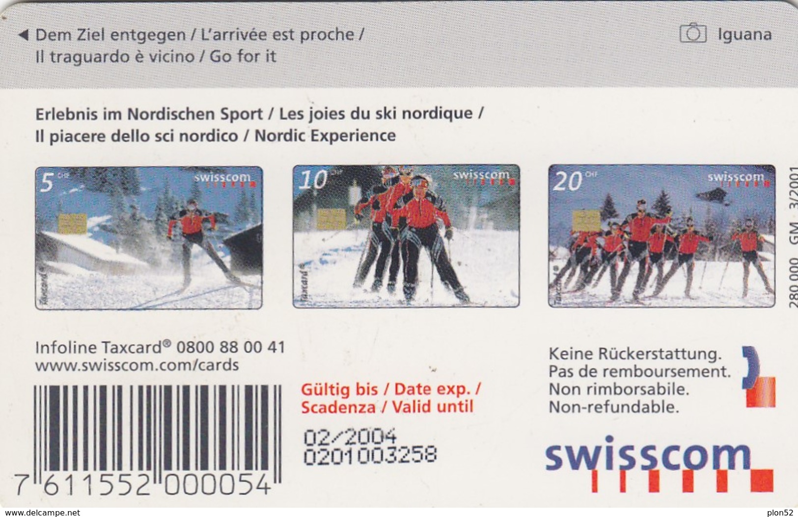 11514 - TAXCARD - USATA - Suisse