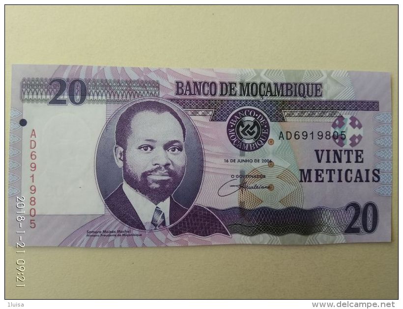 20 Meticais 2006 - Mozambico