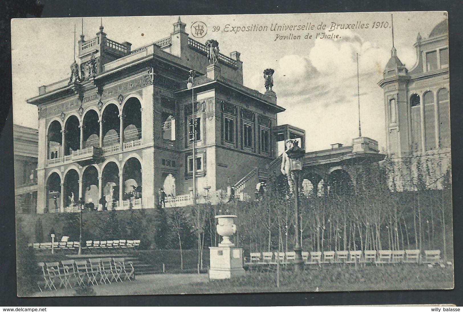 +++ CPA - BRUSSELS - BRUXELLES - Exposition Universelle 1910 - Pavillon De L'Italie  // - Exposiciones Universales