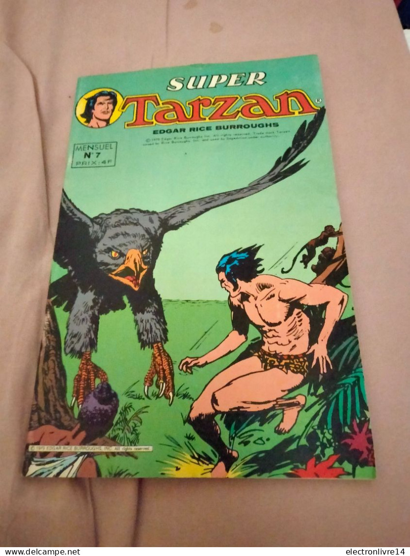 Lot De 9 Tarzan (2 Tarzan Geant-3 Tarzan Mensuel-4 Super Tarzan) Tbe - Tarzan