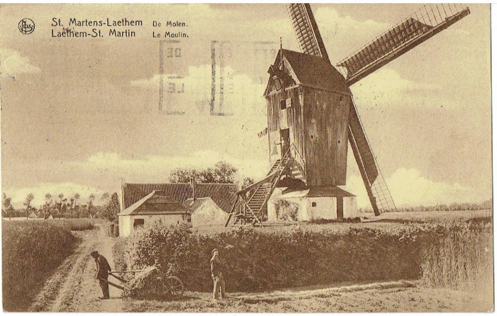 ST. MARTENS-LAETHEM - Laethem-St -Martin - De Molen - Le Moulin - Sint-Martens-Latem