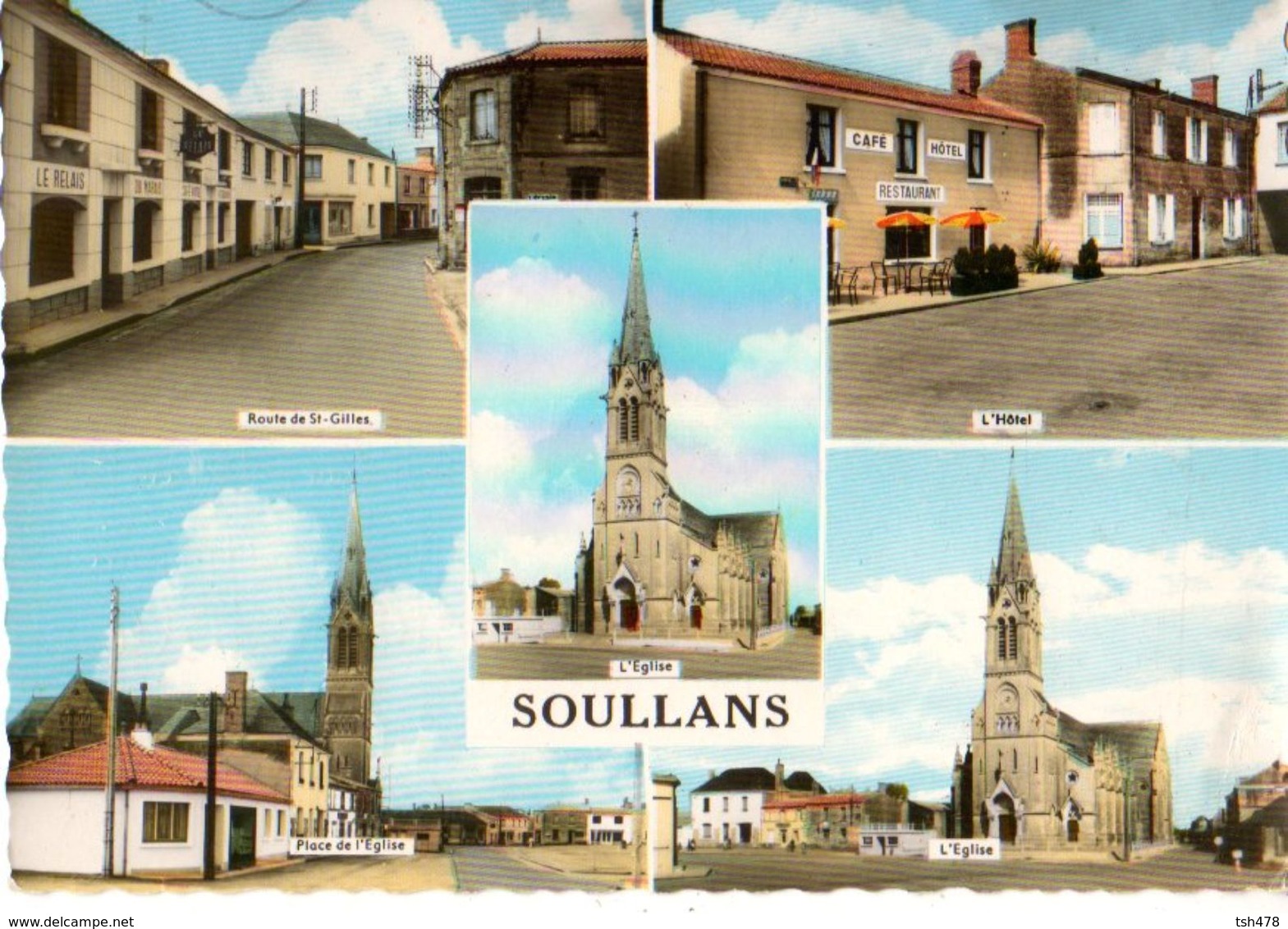 85----SOULLANS---multivues--voir 2 Scans - Soullans