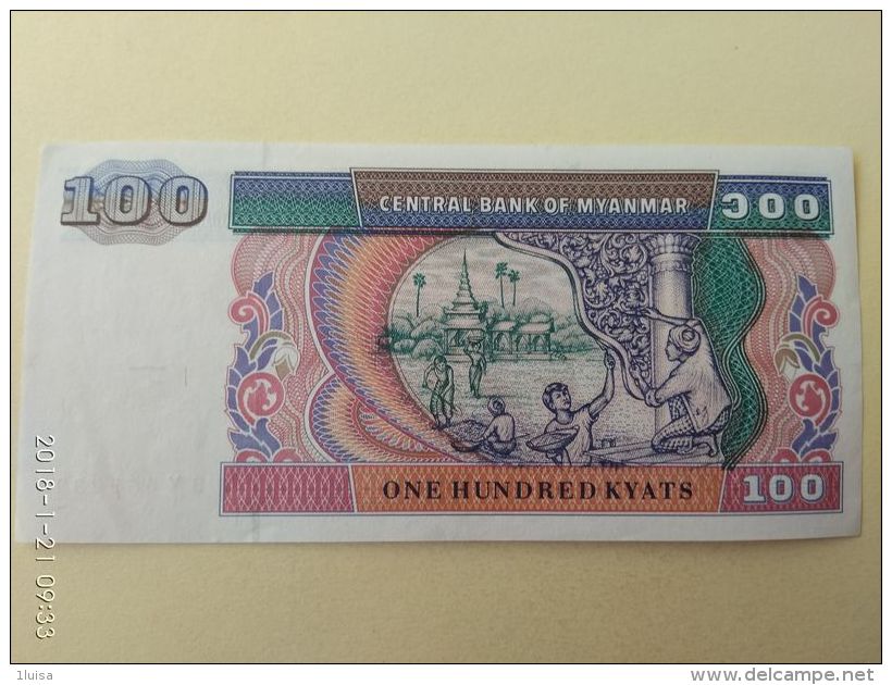 100 Kyats 1994 - Myanmar