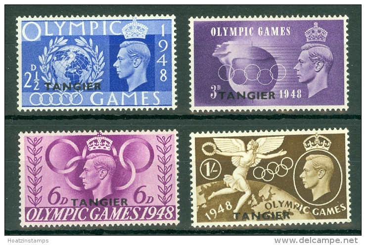 Morocco Agencies - Tangier: 1948   Olympic Games    MH - Morocco (1956-...)