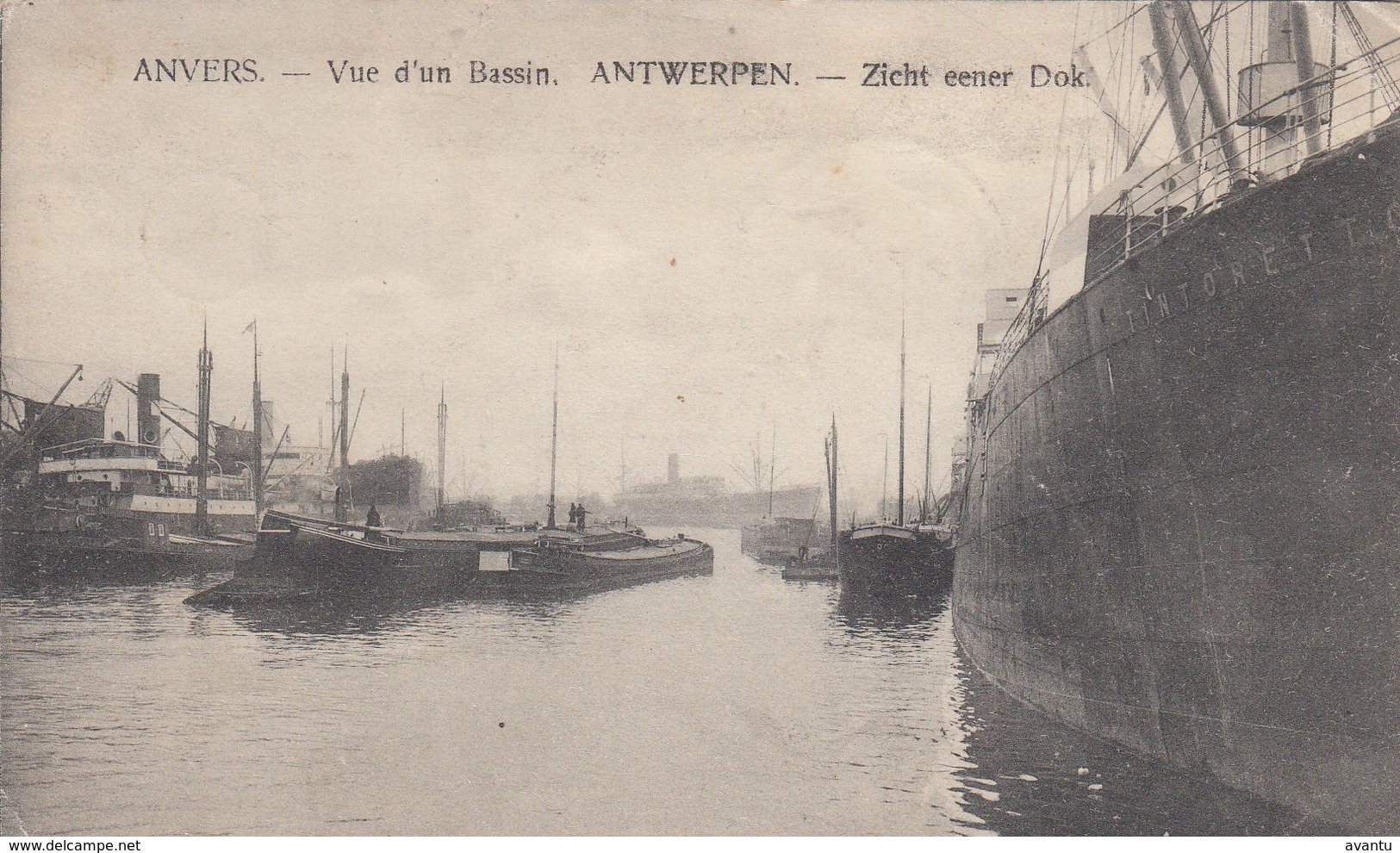 ANTWERPEN / DE DOKKEN / ZEESCHEPEN EN BINNENSCHEPEN 19132 - Antwerpen
