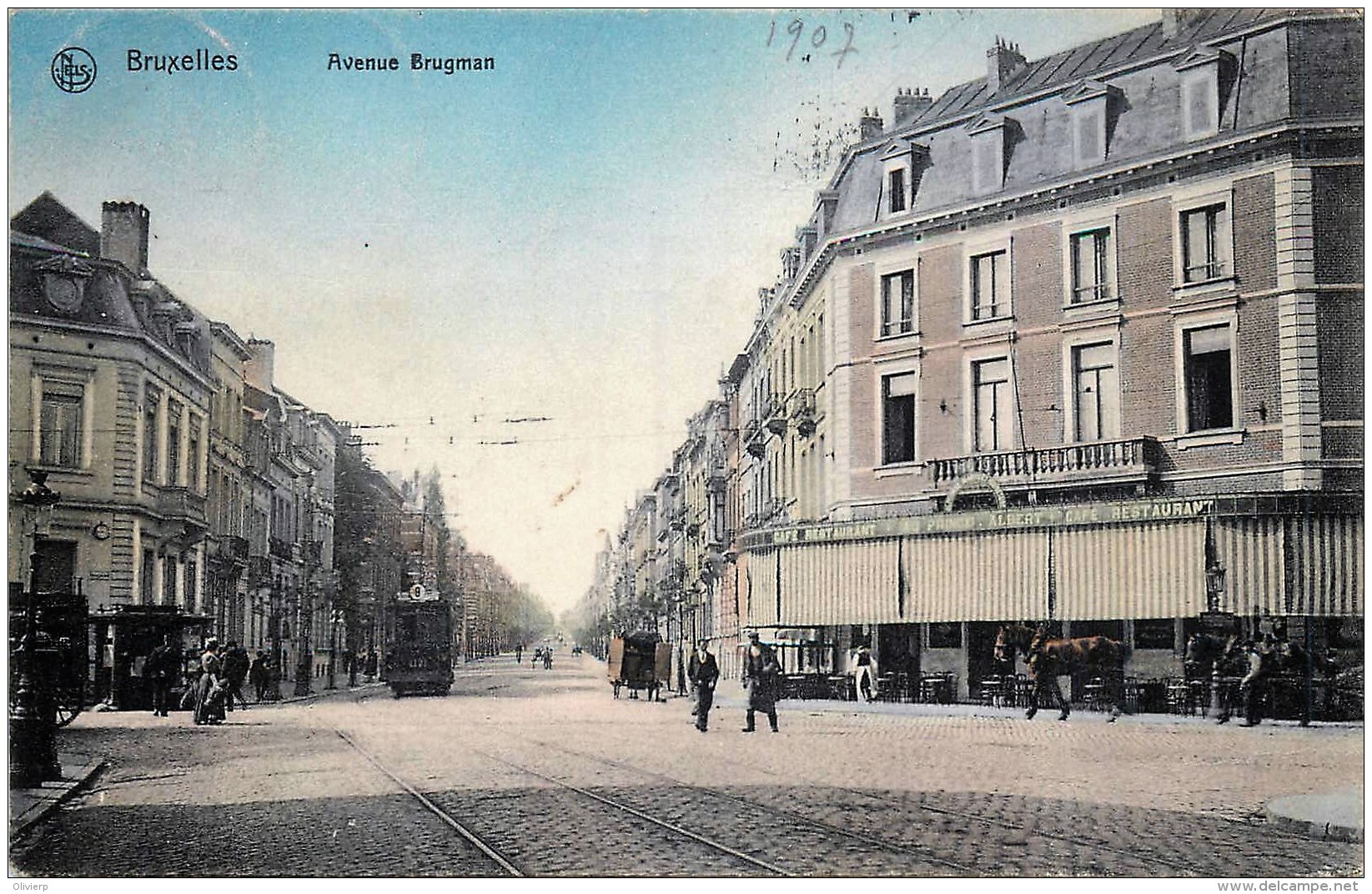 Bruxelles  - Avenue Brugmann - St-Gilles - St-Gillis