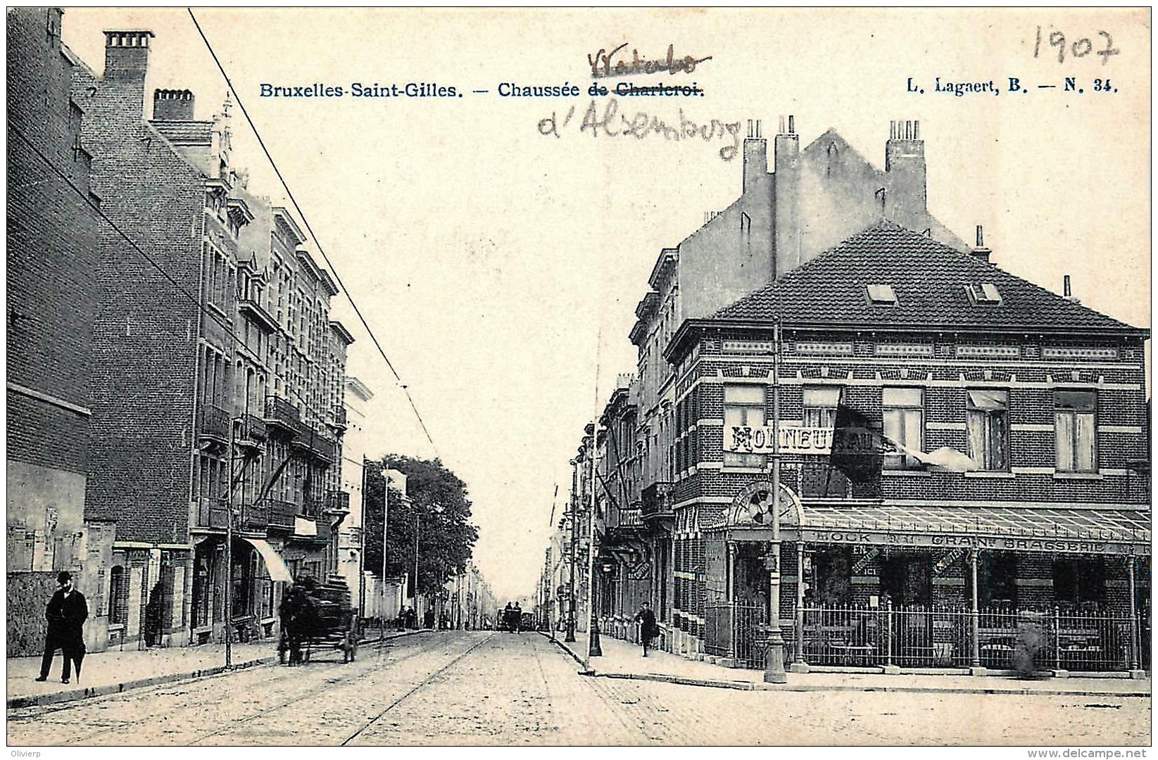 Bruxelles - Saint-Gilles - Chaussée D' Alsemberg - St-Gilles - St-Gillis