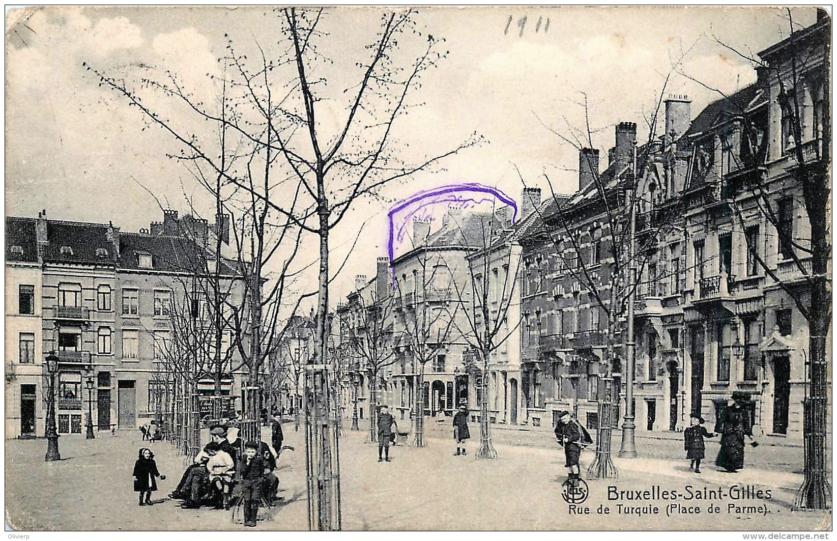 Bruxelles - Saint-Gilles - Rue De Turquie ( Place De Parmes ) - St-Gilles - St-Gillis