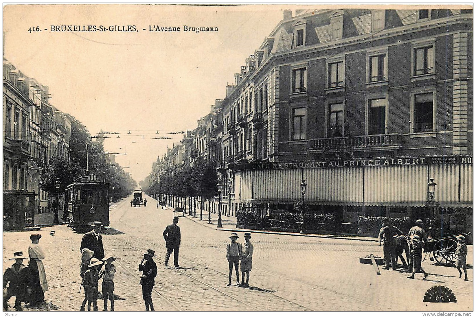 Bruxelles - St-Gilles - L' Avenue Brugmann - St-Gilles - St-Gillis