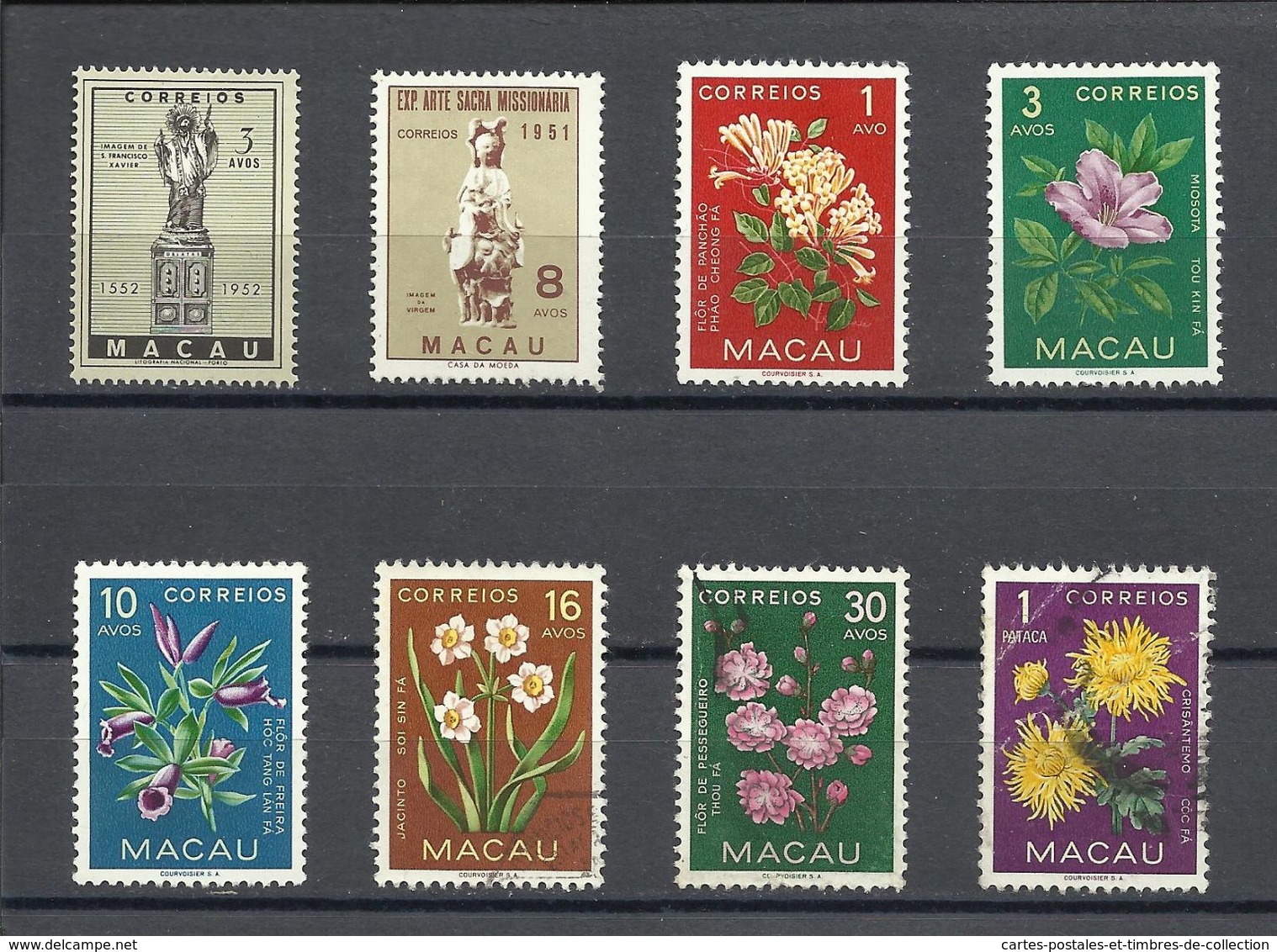 MACAO , MACAU , Lot De 27 Timbres De 1914 à 1953 - Otros & Sin Clasificación