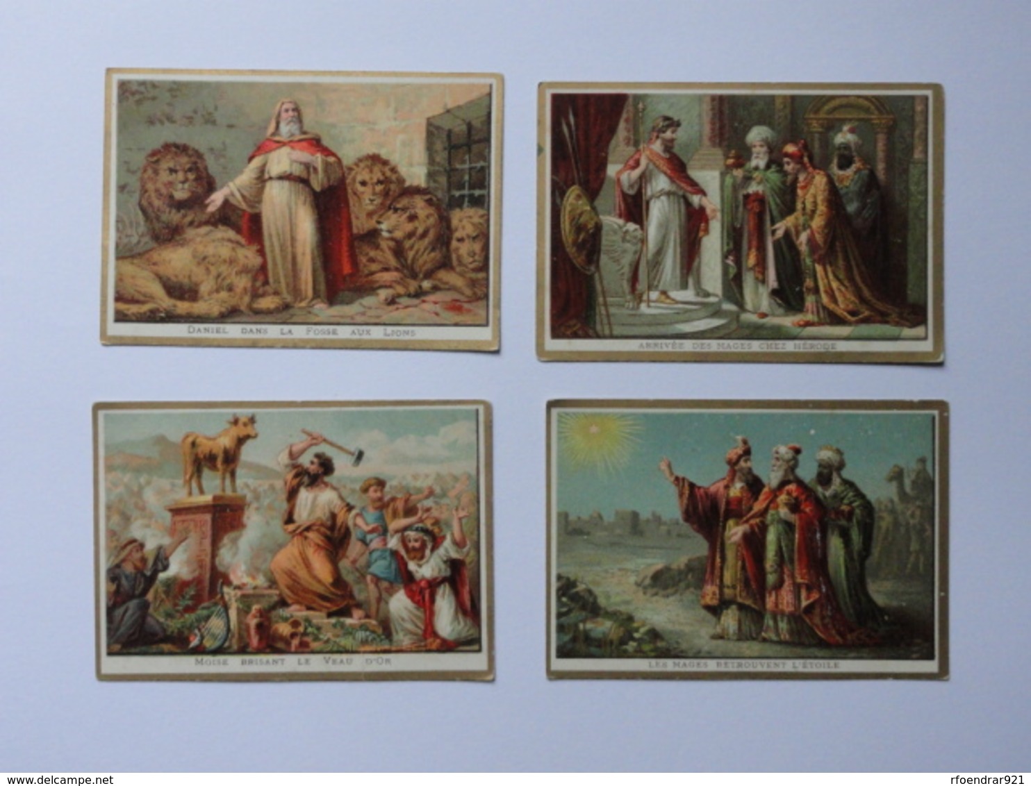 Lot De 20 Images HISTOIRE SAINTE - Images Religieuses