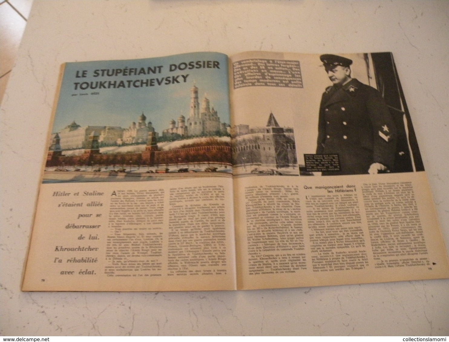 Revue >Lectures Pour Tous 1962> L'Affaire Toukhatchevsky.Que Cachait Picasso,autres Infos De Janvier.106 Pages Complet - Informaciones Generales