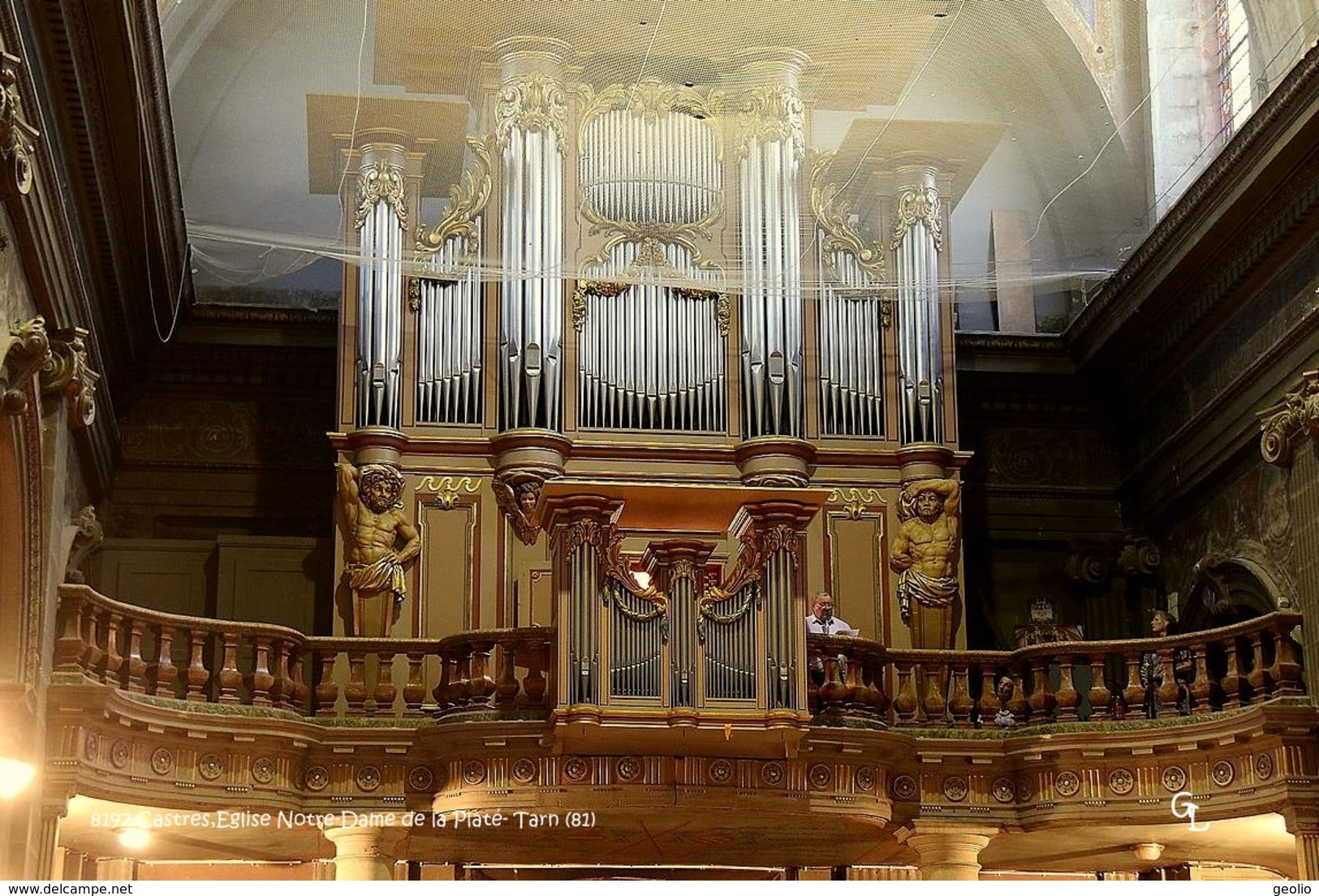 Castres (81)- Orgue De L'Eglise Notre-Dame De La Platé (Edition à Tirage Limité) - Castres