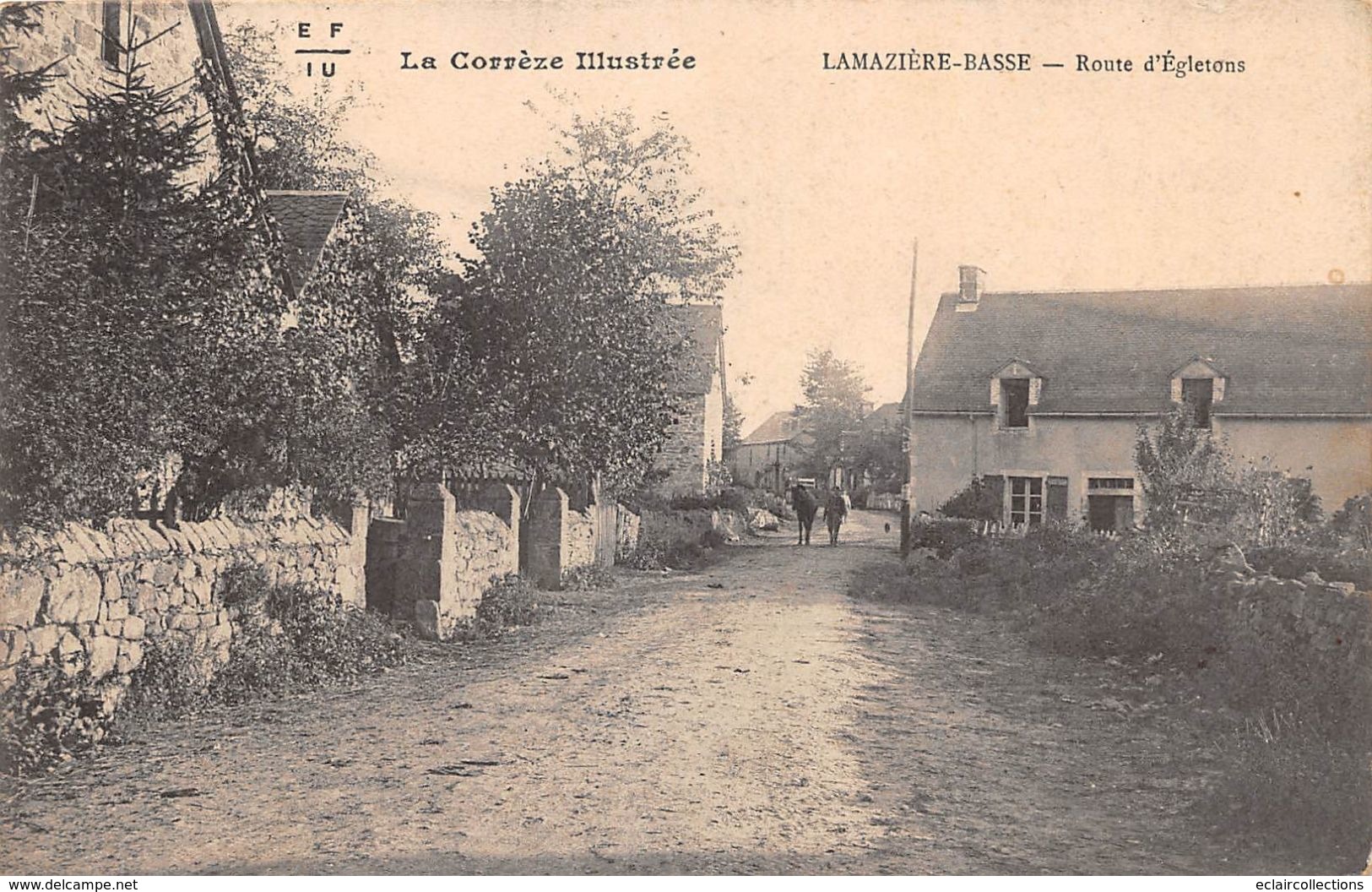 Lamazière Basse     19       Route D'Egletons       (voir Scan) - Altri & Non Classificati