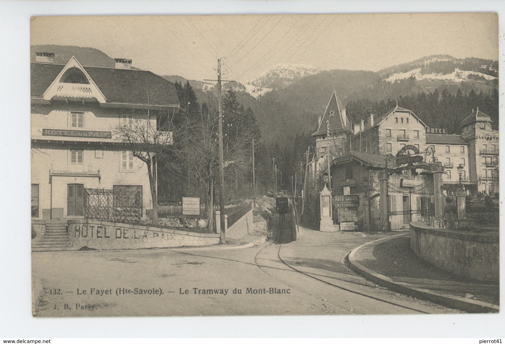 LE FAYET - Le Tramway Du Mont Blanc - Other & Unclassified