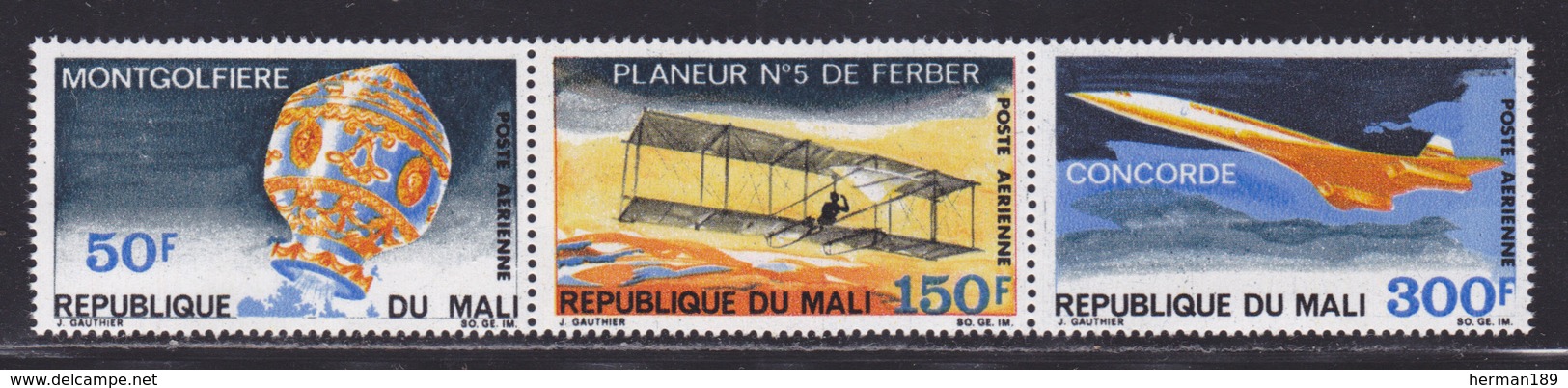 MALI AERIENS N°   70A ** MNH Neufs Sans Charnière, TB (D4680) Histoire De L'aéronautique - Mali (1959-...)