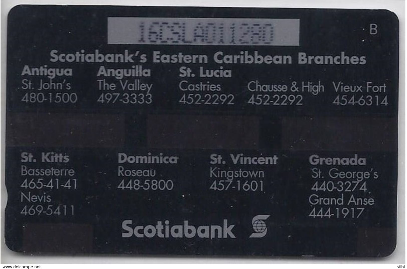 ST. LUCIA - SCOTIABANK - 16CSLA - Sainte Lucie